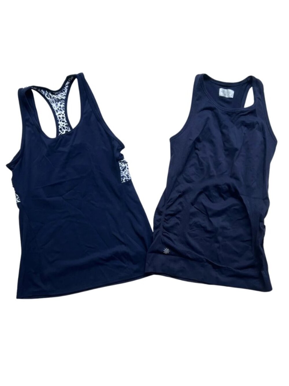Athleta Women's Navy Athletic Tank Tops